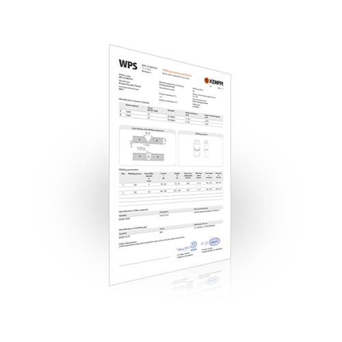 Kemppi WPS zavarivački standardi - Var Sistem